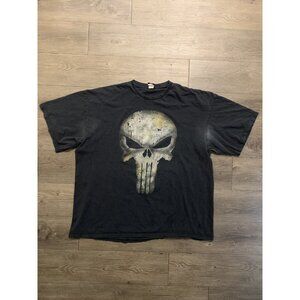 Vintage 2012 The Punisher Mad Engine Marvel Skull T-Shirt Men’s Size 3XL Y2K